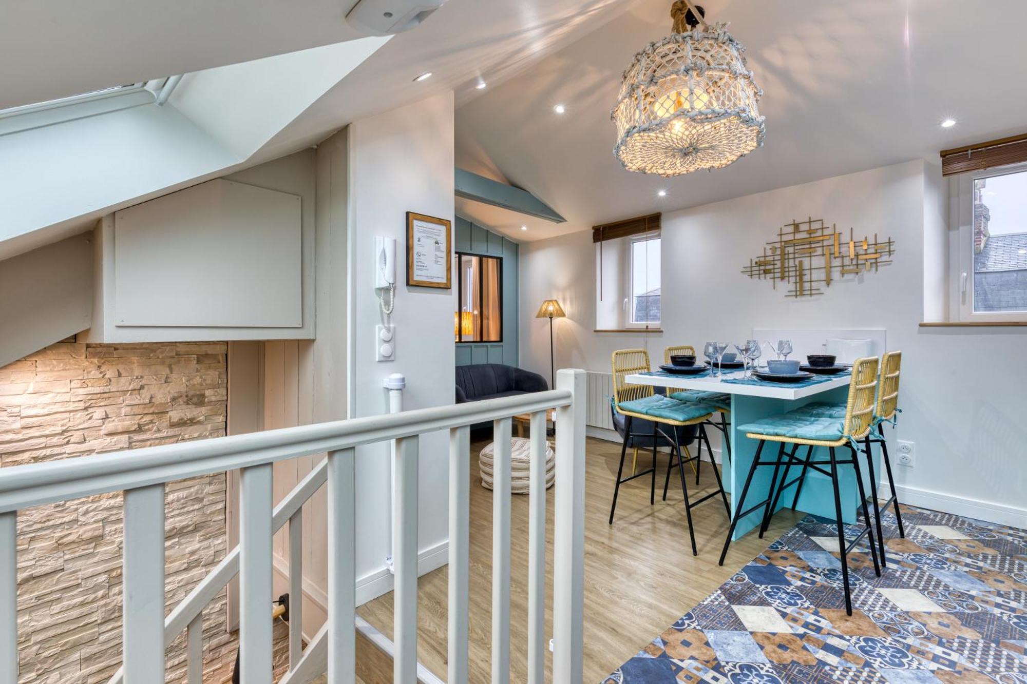 Appartement « Le Casier » Vue Mer Fécamp Kültér fotó